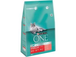 Ração para Gatos ONE (3 Kg - Seca - Adulto - Sabor: Salmão)