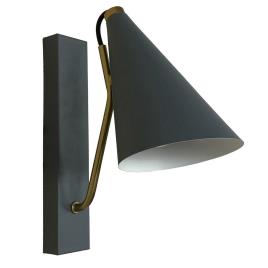 Lâmpada de mesa  Azul Metal Dourado (12 x 25 x 29 cm)