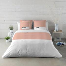 Capa nórdica Pantone Sweet Peach (Cama de 150)