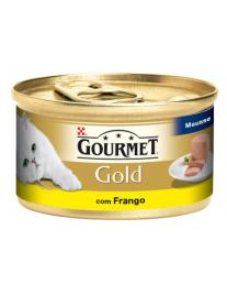 Gold Mousse Com Frango Lata 85gr - Comida Húmida Gatos