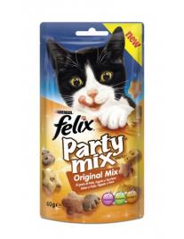 Snack Felix Party Mix Original - Biscoitos Para Gatos