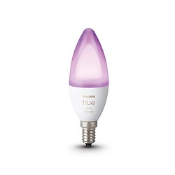 Hue White and Color Ambiance Pack 2x lãmpadas LED 5.3W E14 RGBW
