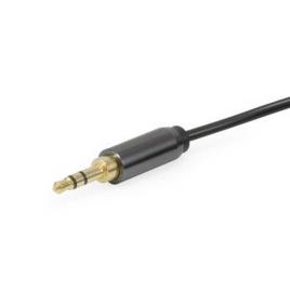 Equip Cabo Jack 3.5 Mm 2.5 M One Size Black