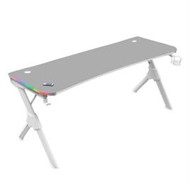 Mars Gaming MGDXL RGB Mesa Gaming 160x60cm Branca