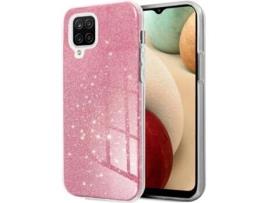 Funda Glitter Rosa para para Samsung A125 Galaxy A12/M12