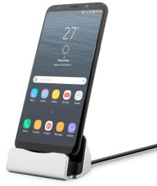 Docking de Carga USB-C para Smartphone