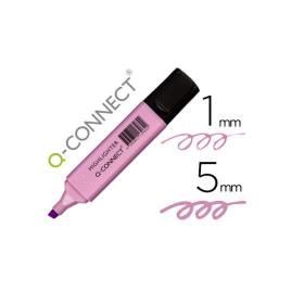 Marcador sublinhador violeta pastel Q-Connect