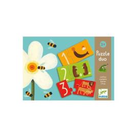 Puzzle DUO Números 20 peças DJECO DJ08151