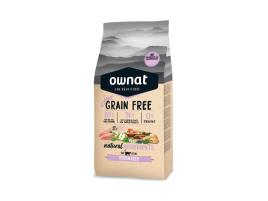 Ração Ownat Just Grain Free Adult Sterilized Gatos 8 Kg