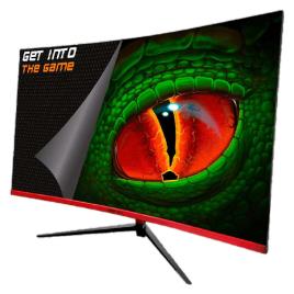 Keep Out Curved Gaming Monitor Xgm27x 27´´ Full Hd Led 180hz One Size Black