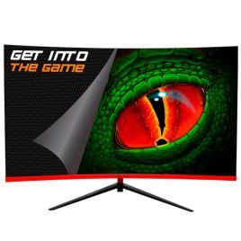 Keep Out Curved Gaming Monitor Xgm27x 27´´ Full Hd Led 180hz One Size Black