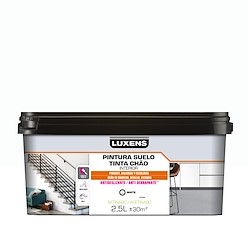 Tinta para chão interior  BRANCO ACETINADO 0.75L