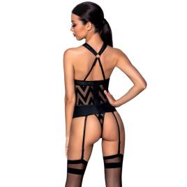 PAIXÃO HIMA CORSET ECO COURO S / M