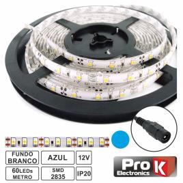 FITA 300 LEDS 2835 AZUL 12V 5M 