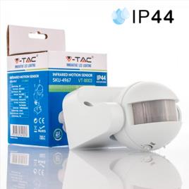 Sensor de Infravermelhos (PIR) de Parede 180º Max 300W (LED)