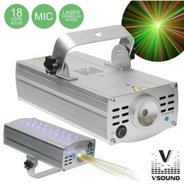 LASER 150MW VERMELHO/VERDE STAR 