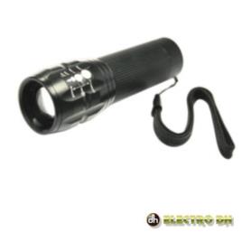 LANTERNA ALUMÍNIO C/ LED 3W E ZOOM