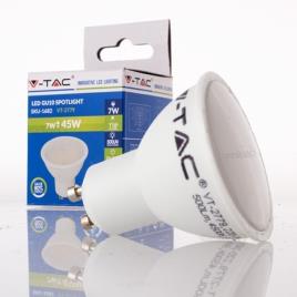 Lâmpada LED GU10 7w»45W 110º Luz Fria 450Lm WIDE
