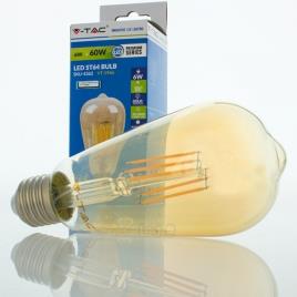 Lâmpada LED E27 6w»40W 2200K 500Lm ST64 EDISON VINTAGE