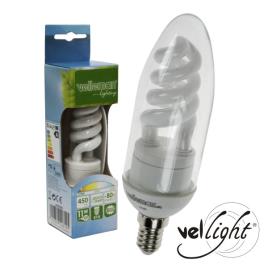 LÂMPADA E14 11W 60W 230V ECO VELA 450LM 2700k