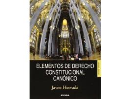 Livro Elementos de derecho constitucional canónico de Javier Hervada Xiberta (Espanhol)