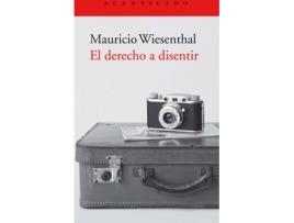 Livro El Derecho A Disentir de Mauricio Wiesenthal González (Espanhol)