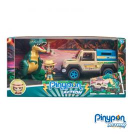Pinypon Action Carrinha Pick Up c/ Dinossauro