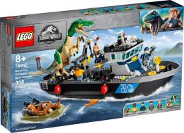 LEGO Jurassic World 76942 Fuga de Barco do Dinossauro Baryonyx