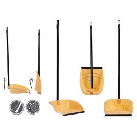 Pá Dobrável Bege PVC Metal Polipropileno (1 uds) (28,5 x 87,5 x 31 cm)