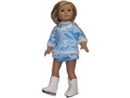 Acessório de Bonecos  Blue Ice Outfit Fits (Idade Mínima: 4 Anos - 9x8x0.5 cm)