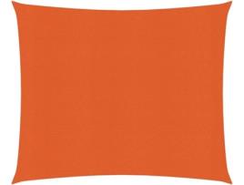 Toldo de Vela  (Laranja - Polietileno - 3x3 m)