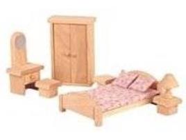Mobiliário de Brincar PLANTOYS Classic Bedroom Furniture (Idade Mínima: 4 Anos - 9.2x7.4x3.8 cm)
