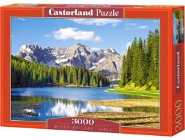 Puzzle CASTORLAND Misurina Lake, Italy (3000 Peças)