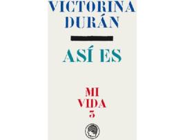 Livro Así Es de Victorina Durán (Espanhol)