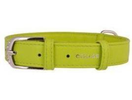 Coleira para Cães COLLAR Glamour (Verde - 18-21 x 9 cm - Couro)