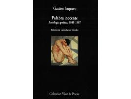 Livro Palabra Inocente de Gastón Baquero (Espanhol)