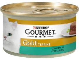 Ração para Gatos GOURMET (24x85 g - Húmida - Adulto - Sabor: Coelho)