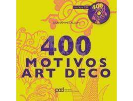 Livro 400 motivos art deco / 400 art deco motifs de Leslie Mccallum Graham (Espanhol)