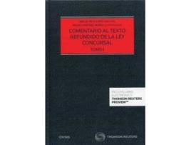 Livro Comentario al Texto Refundido de la Ley Concursal (2 Tomos) (Papel + e-book) de Martínez Muñoz, Miguel (Espanhol)