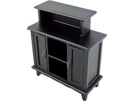 Mobiliário de Brincar  Black Bar High Cabinet (Idade Mínima: 6 Anos - 5x4x3 cm)