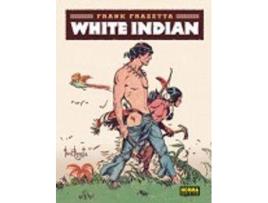 Livro White Indian de Frank Frazetta (Espanhol)