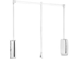 Varão Basculante  Sling (Plástico - 9x16x86,5 cm - Branco)