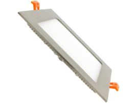 Placa Led  Quadrada SuperSlim 12W LIFUD Branco Neutro