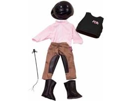 Acessório de Bonecos  Gotz Horseback Riding Outfit (Idade Mínima: 4 Anos - 14.65x10.08x1.73 cm)