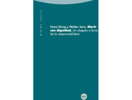 Livro Morir Con Dignidad de Hans Kung (Espanhol)