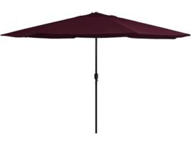 Guarda-Sol  Exterior (Vermelho - Tecido - 400 cm)