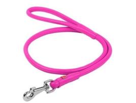Trela para Cães COLLAR Glamour (Rosa - 122 x 1.2 cm - Couro)