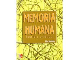 Livro Memoria Humana de Baddeley (Espanhol)
