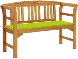 Banco de Jardim  c/Almofada 3064304 (120x47x83 cm - Madeira de Acácia)