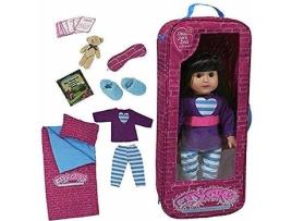 Conjunto de Brincar THE NEW YORK DOLL COLLECTION Doll Travel Accessories (Idade Mínima: 4 Anos - 21.26x9.45x2.36 cm)